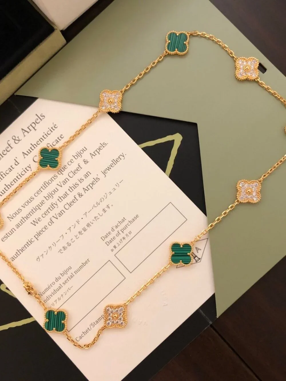 🌙Van Cleef & Arpels🌙 Ten-Flower necklace